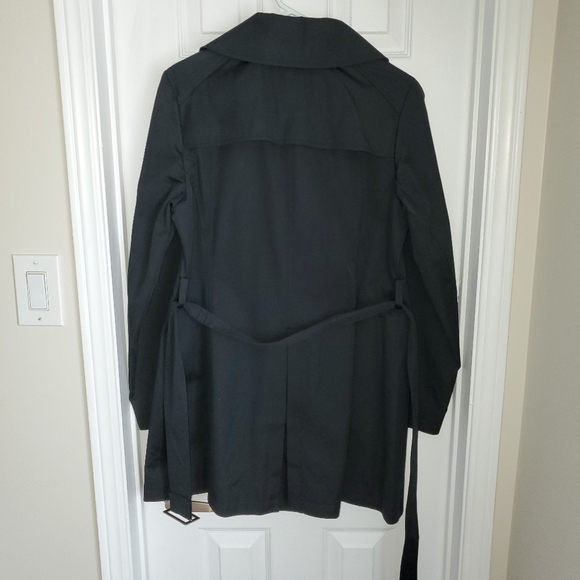 Michael Kors EUC Black Trench Coat - Picture 4 of 8